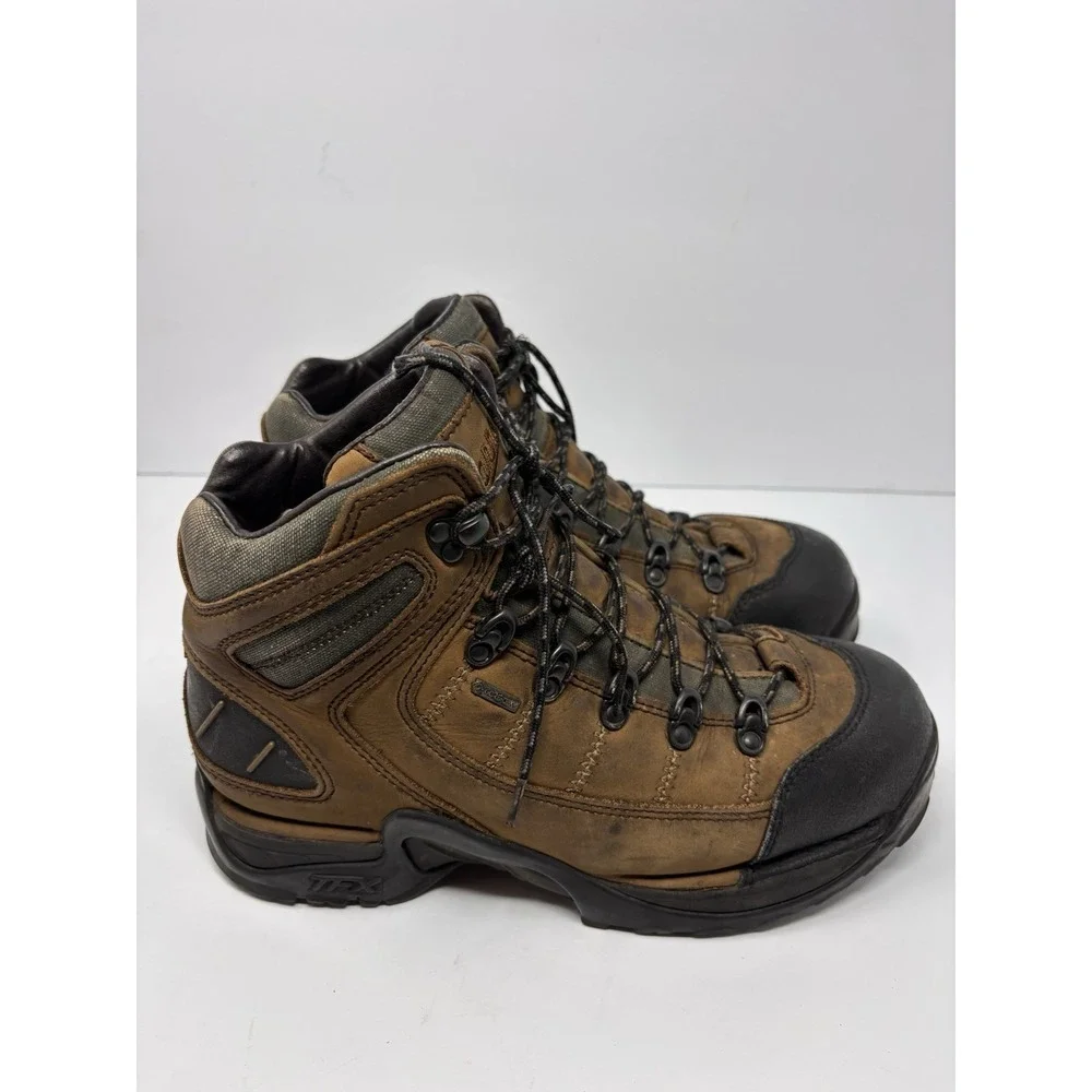 Danner Mens TFX Hiking Boots Leather Dark Brown 5.5